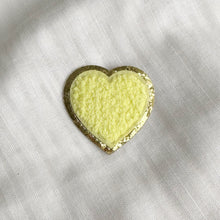 Load image into Gallery viewer, Love Heart Patches With Gold Trim