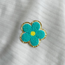 Load image into Gallery viewer, Flower Power Patches With Gold Trim