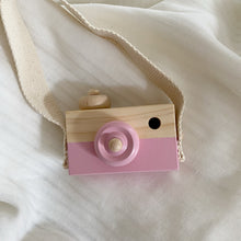 Load image into Gallery viewer, Wooden Camera - Pink