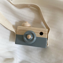 Load image into Gallery viewer, Wooden Camera - Grey