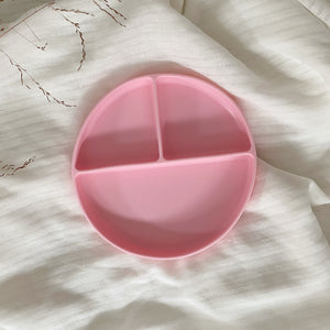Suction Suction Plate - Baby Pink