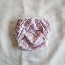 Load image into Gallery viewer, Swim Nappy - Pink Zig Zag