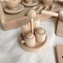 Load image into Gallery viewer, Wooden Tea Party Play Set