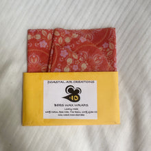 Load image into Gallery viewer, Handmade Round Bees Wax Wraps 3 Pack